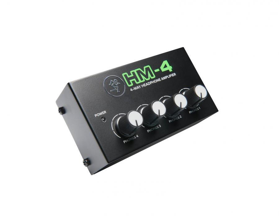 Mackie HM-4 Kopfhörerverstärker 4-Kanal 6.3 mm Schwarz