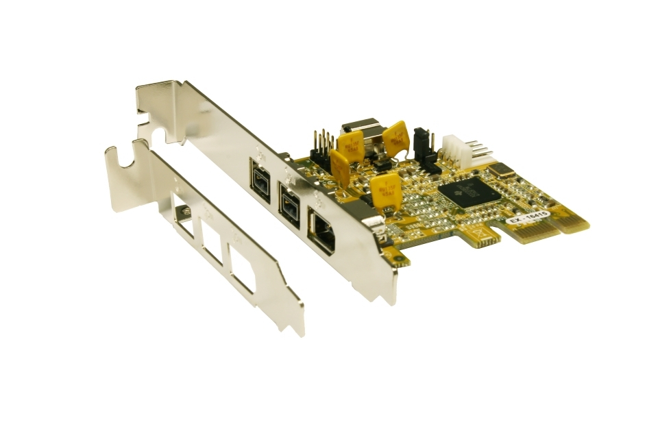 Exsys EX-16415 PCI-Express FireWire-Adapter 800 Mbps 3 Ports
