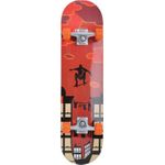 SCHILDKRÖT Skateboard Kicker 78,70cm (31") Red Parkour Deck 790 x 200 mm, 9-fach verleimtes Ahorn, konkave - 1 Stück (510602)