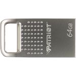 Patriot FLASHDRIVE Tab200 64GB Typ A USB 2.0, mini, Aluminium, silber (PSF64GT200S2U)