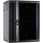 DSIT 15 HE Serverschrank, Wandgehäuse, mit Glastür (BxTxH) 600 x 450 x 770 mm (DS6415)