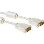 ACT High quality DVI-D connection cable male - male 3 m DVI-Kabel Elfenbein (AK3621)
