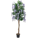 EUROPALMS Goldregenbaum, Kunstpflanze, violett, 180cm (82507136)