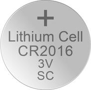 XCell Knopfzelle Lithium 3V CR2016CR2016 5er Streifen 145591 (145591)