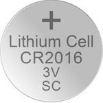 XCell Knopfzelle Lithium 3V CR2016CR2016 5er Streifen 145591 (145591)