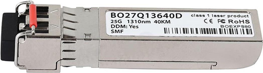 Kompatibler Meraki SFP28-25G-ER BlueOptics© SFP28 Transceiver, LC-Duplex, 25GBASE-ER, Singlemode Fiber, 1310nm, 40KM, DDM, 0°C/+70°C (SFP28-25G-ER-MR-BO)
