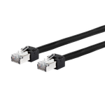 METZ CONNECT 13084F2000-E Netzwerkkabel Schwarz 2 m Cat5e S/UTP (STP) (13084F2000-E)