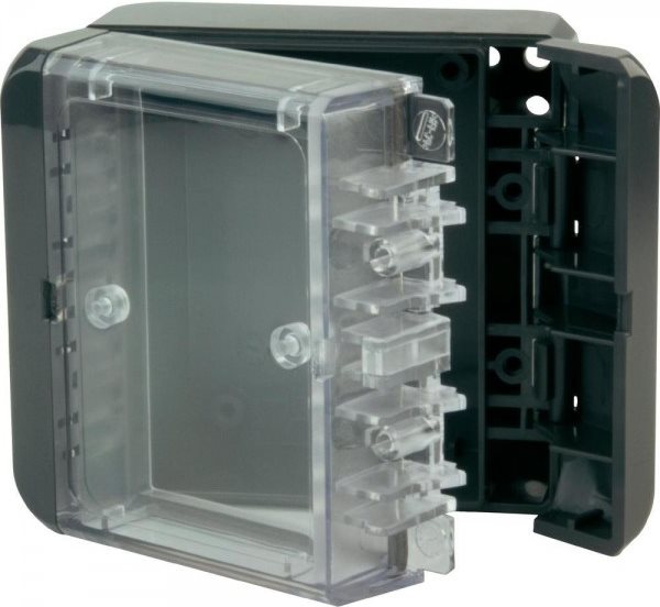 BOPLA Wand-Gehäuse, Installations-Gehäuse Polycarbonat Graphitgrau (RAL 7024) 60 x 80 x 113 96022124 (96022124)
