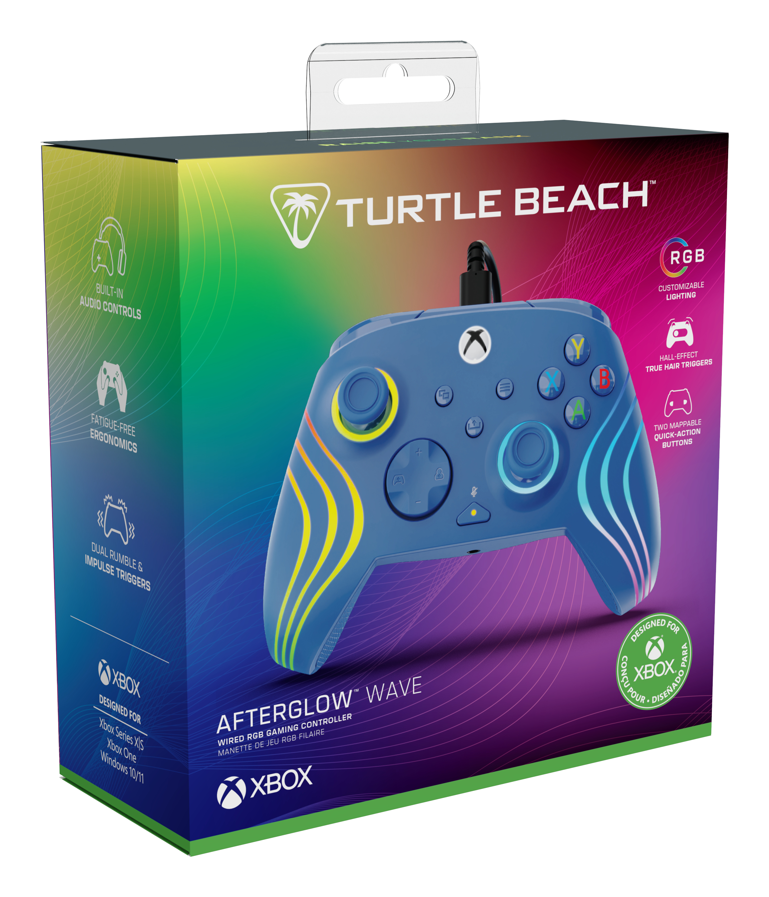 Turtle Beach Afterglow Wave Kabelgebundener Controller Blau
