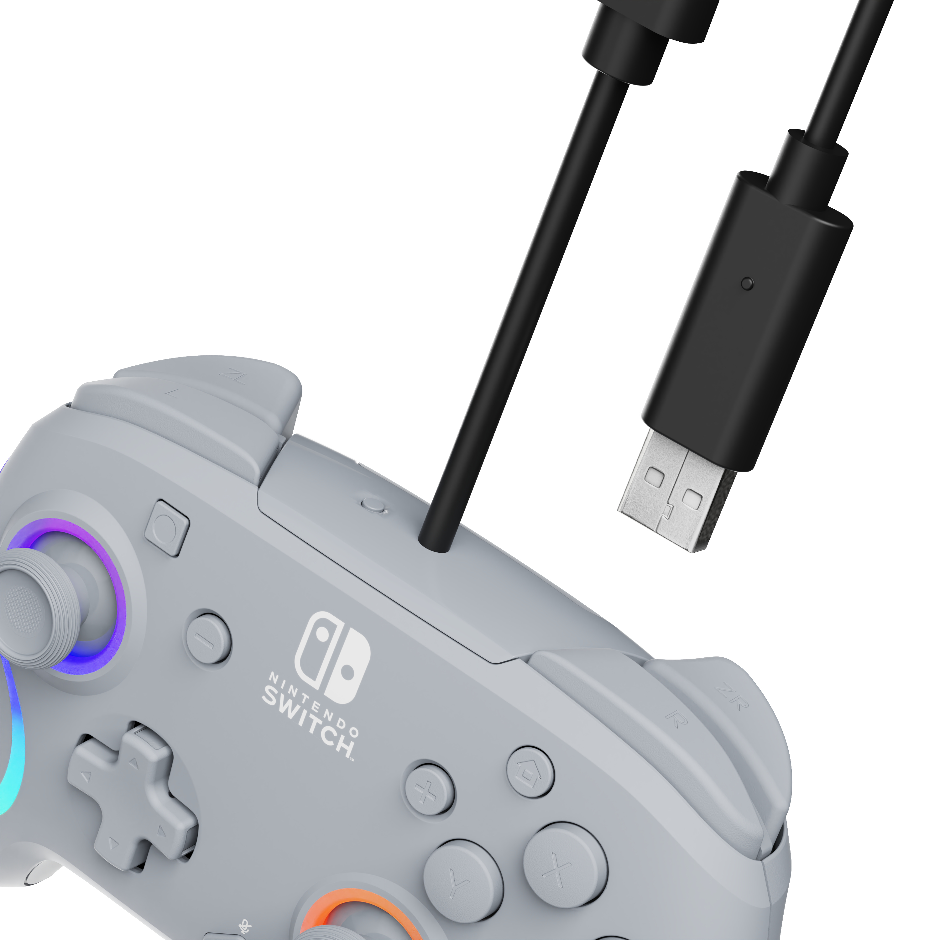 PDP Afterglow Wave Gamepad Grau