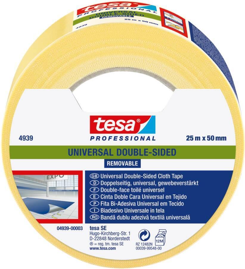 tesa 04939-00003-11 Verlegeband Weiß (L x B) 25.00 m x 50.00 mm 25 m (04939-00003-11)