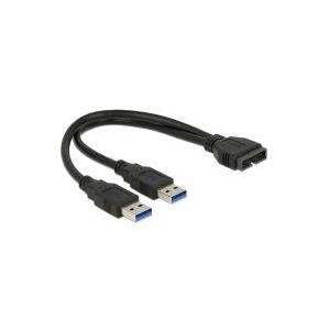 DeLOCK USB-Kabel intern auf extern (83910)