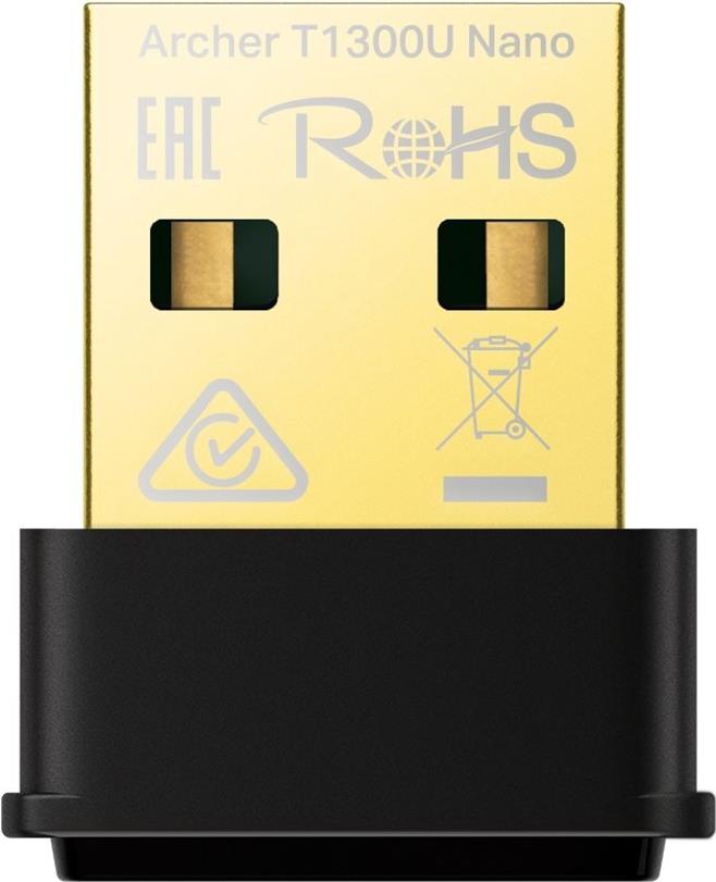 TP-Link Stick/Dongle, extern, Datenübertragung W-LAN, W-Lan 802.11 a, W-Lan 802.11 b, W-Lan 802.11 g (Archer T1300U Nano)