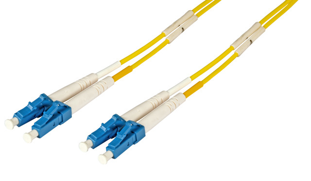 EFB Elektronik ECOFIBER Duplex Jumper LC-LC OS2 9/125µ 30 m Gelb