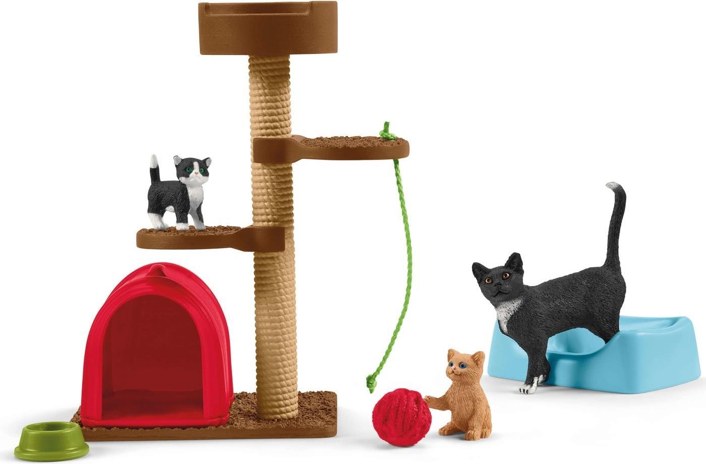 Schleich Farm World 42501 Spielspaß für niedliche Katzen (42501)