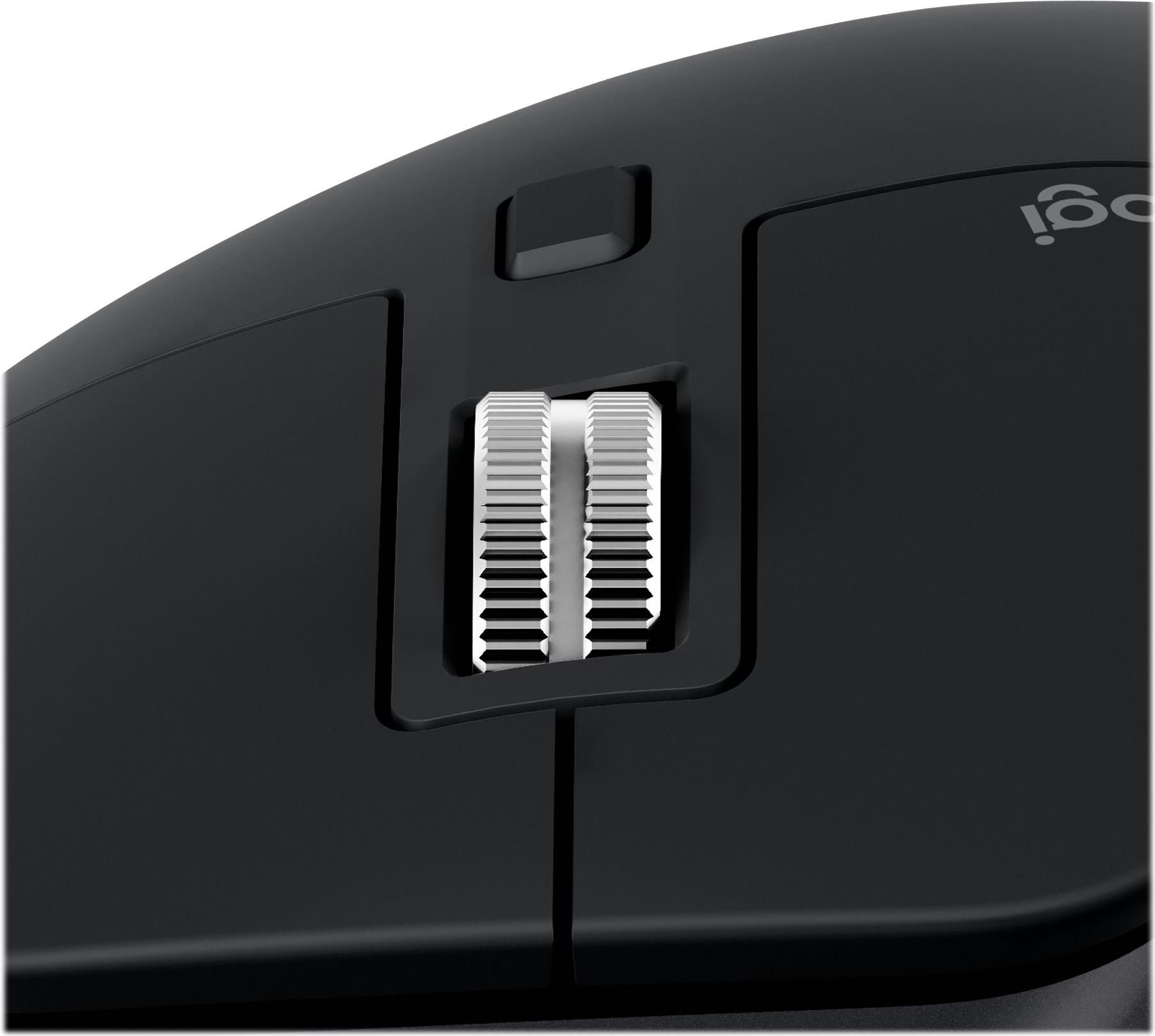Logitech MX Master 3S Kabellose Maus rechts Bluetooth 8000 DPI Schwarz