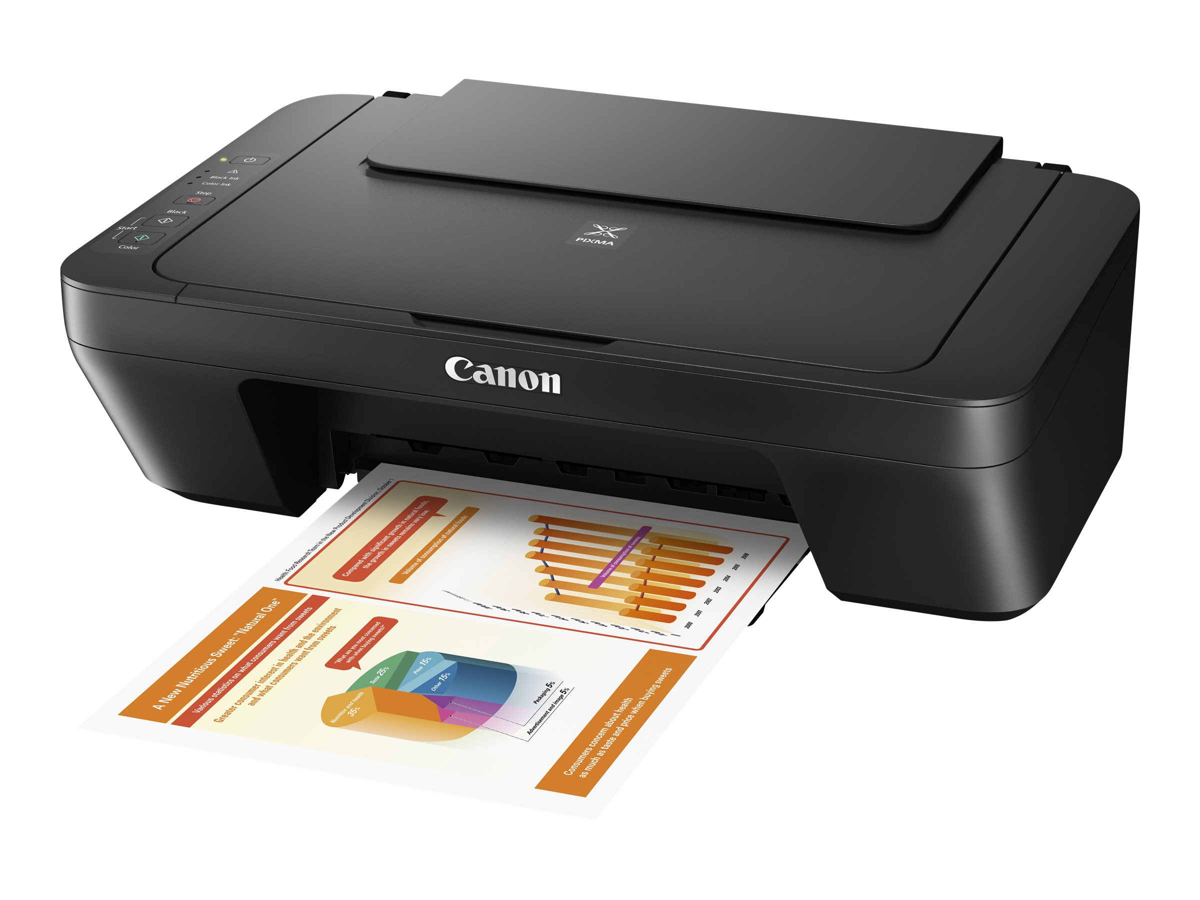 Canon PIXMA MG2555S Multifunktionsdrucker Tintenstrahl 4800 x 600 dpi Schwarz