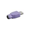 Wentronic Goobay USB-Adapter, Violett - A-Stecker > PS/2-Buchse (68918)