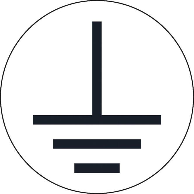 HEIN Industrieschilder HEIN 172091HEIN_172091Leiterkennzeichen Erde E selbstklebend (172091)