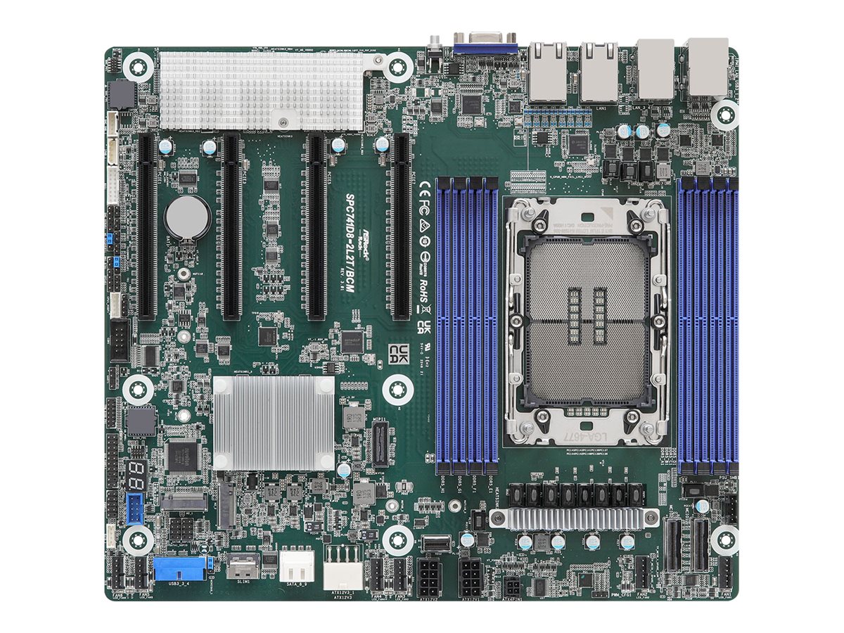 ASRock Rack SPC741D8-2L2T/BCM Server-Mainboard SSI CEB LGA4677 Intel C741