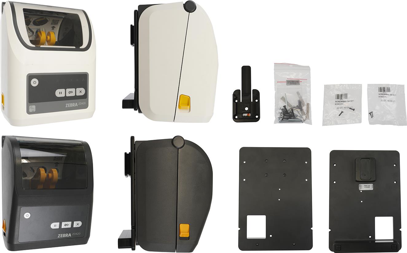 Brodit Wandhalterung Wandhalterung mit MultiMoveClip, inkl. Schrauben, passend für: ZD621, ZD620, ZD421, ZD420 (216366)