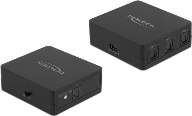 Delock - Audio-Splitter - 3 x SPDIF - Desktop (63397)