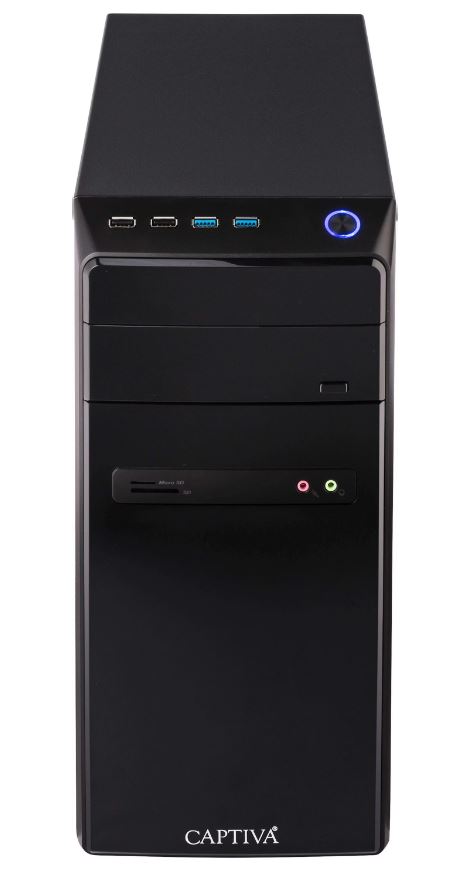 Captiva PC Power Starter I98-567 - Intel Core i7-14700, 500GB SSD, 8GB RAM, WLAN, Win 11 Home