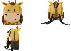 EBERHARD FABER Kinderrucksack Mini Kids Giraffe Kindergartenrucksack, aus Polyester, nur 180 g schwer, - 1 Stück (577604)