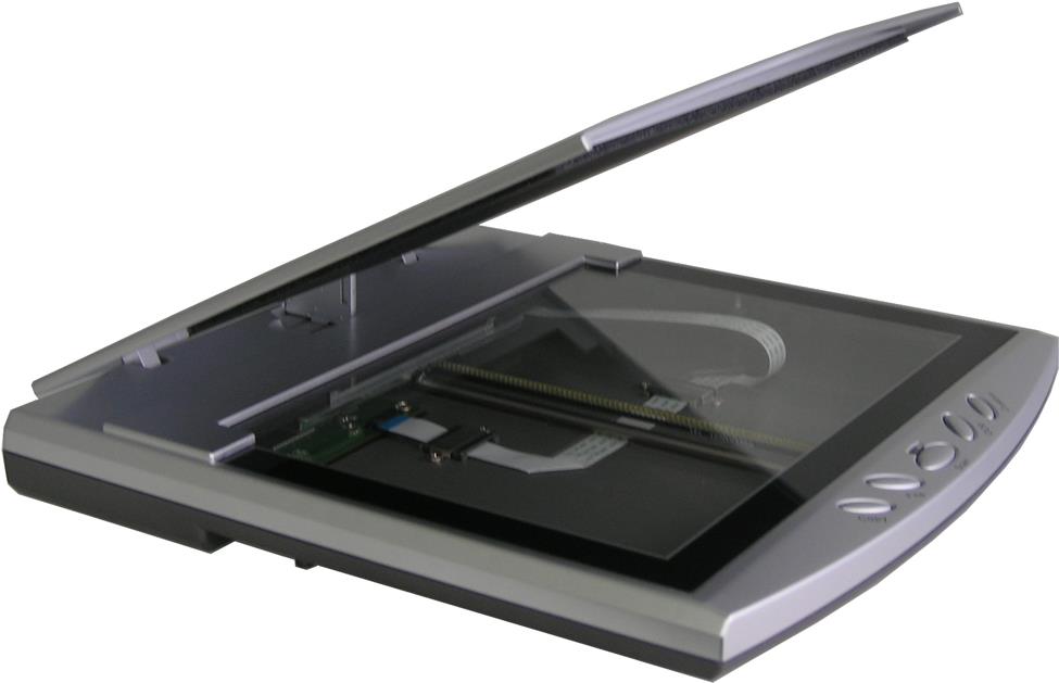 Plustek OpticSlim 550 Plus Flachbettscanner A5 1200 dpi USB 2.0 Silber