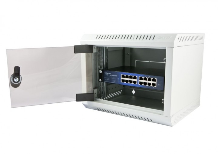 ALLNET ALL-SG8316M 16-Port Gigabit Managed Switch Lüfterlos Schwarz