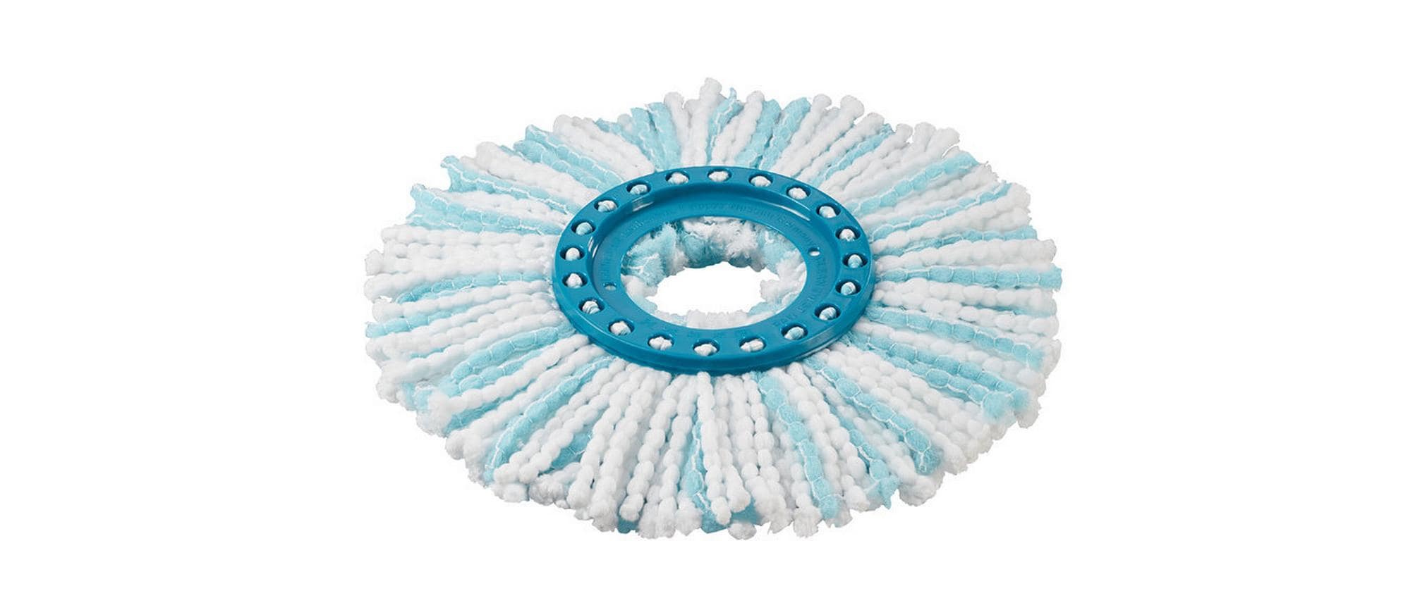 Leifheit CLEAN TWIST Wischbezug Türkis, Weiß