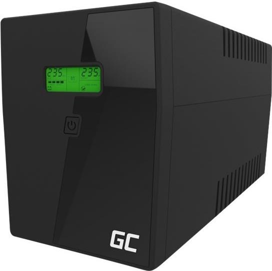 Green Cell UPS Micropower 1500VA 1500 VA 900 W Schwarz