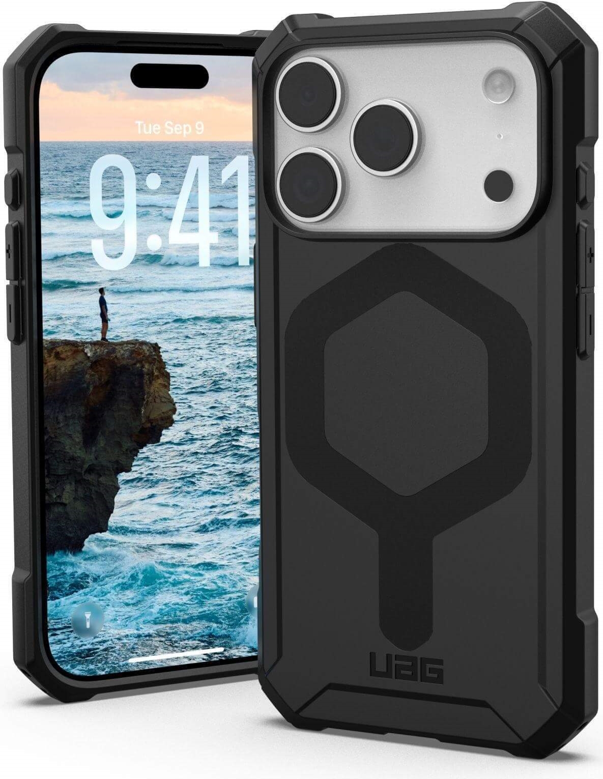 UAG Urban Armor Gear Essential Armor MagSafe Case | Apple iPhone 17 Pro | schwarz | 114540114040 (114540114040)