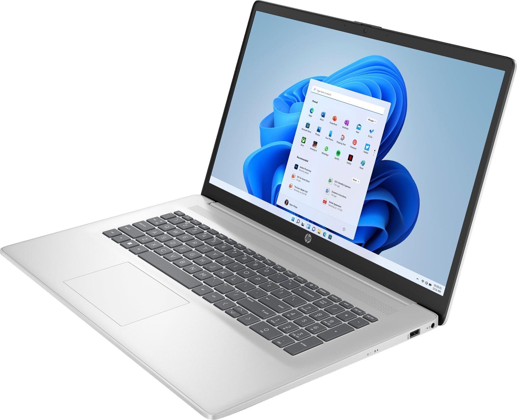 HP 17-cp3179ng 17,3" Notebook AMD Ryzen 7 7730U 16 GB RAM 512 GB SSD Natural Silver