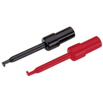 Voltcraft Prüfspitzen-Set Steckanschluss 2 mm CAT I Schwarz, Rot R8-16E (R+B)