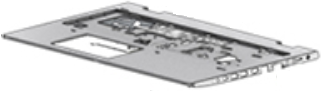 HP L58725-001 Notebook-Ersatzteil Topcase (L58725-001) (geöffnet)