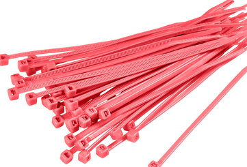 TRU COMPONENTS 1593706 TC-CV300S203 Kabelbinder 300 mm 4.80 mm Rot 100 St.