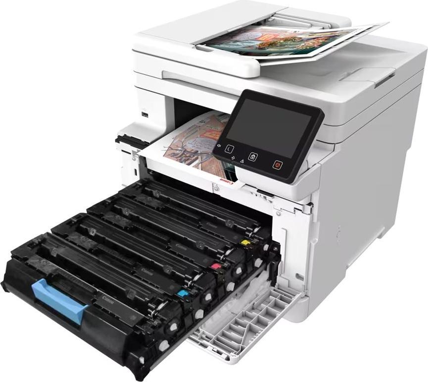 Canon i-SENSYS MF667Cdw 25 ppm Farblaser-Multifunktionsdrucker Schwarz, Weiß