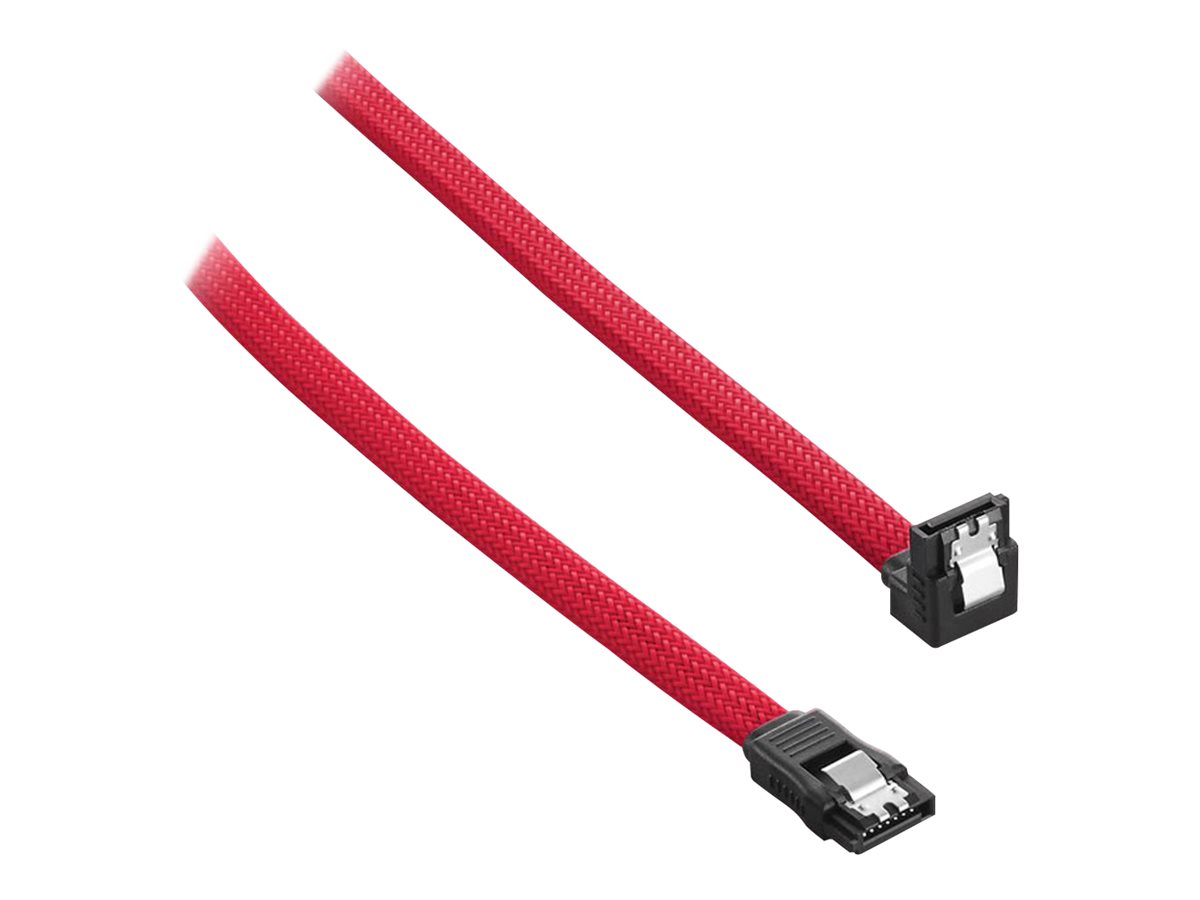 CableMod ModMesh Right Angle SATA 3 Kabel 30 cm Rot