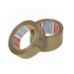 tesapack Verpackungsklebeband 4124, aus PVC, 25 mm x 66 m extrem reißfest, klebstark, Klebemasse aus Naturkautschuk, - 12 Stück (04124-00093-00)