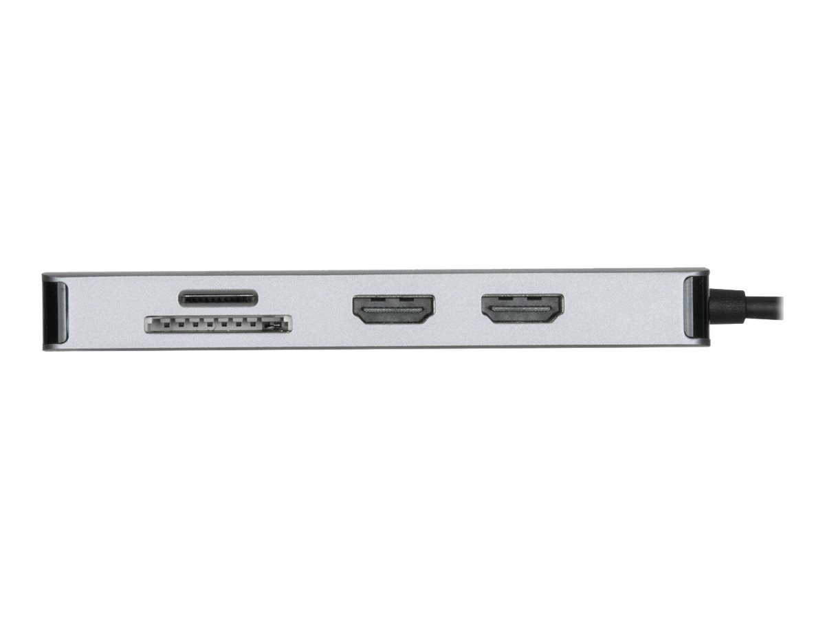 Targus DOCK423EU USB-C Dockingstation Dual HDMI 4K 100W Power Delivery Silber