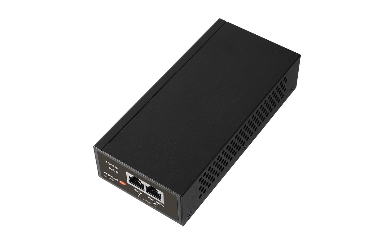 Edimax Pro GP-203IT PoE++ Injektor 90 W Schwarz
