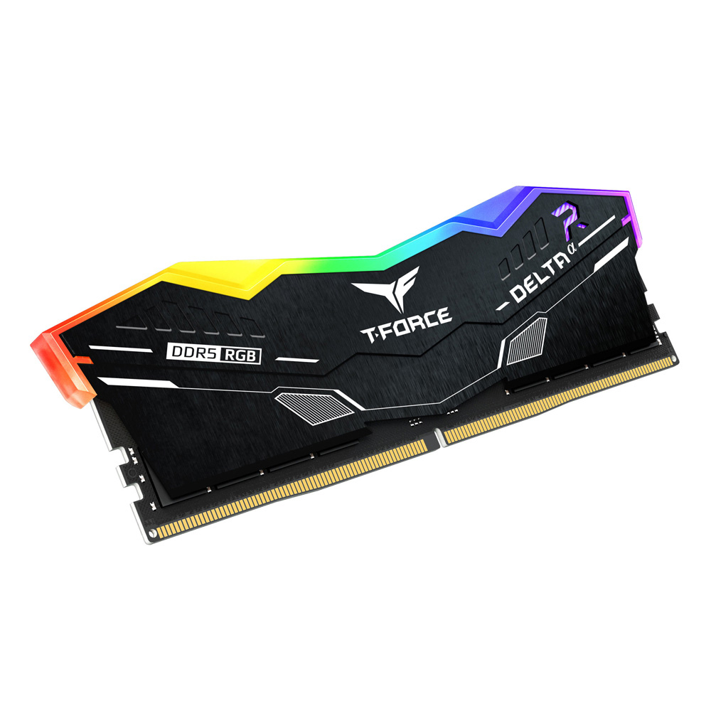 T-FORCE DELTAα RGB DDR5 32 GB RAM 2 x 16 GB 6000 MHz CL30 Schwarz