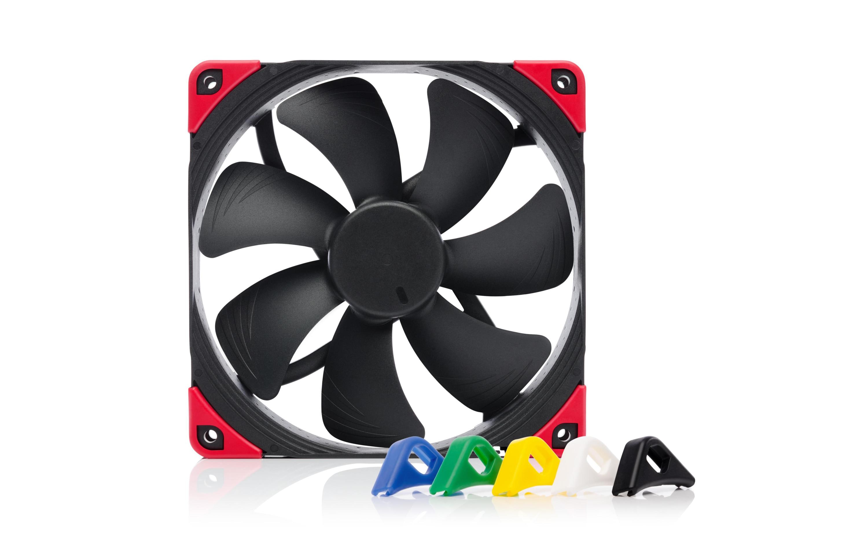 Noctua chromax.black.swap NF-A14 PWM Gehäuselüfter 140 mm Schwarz