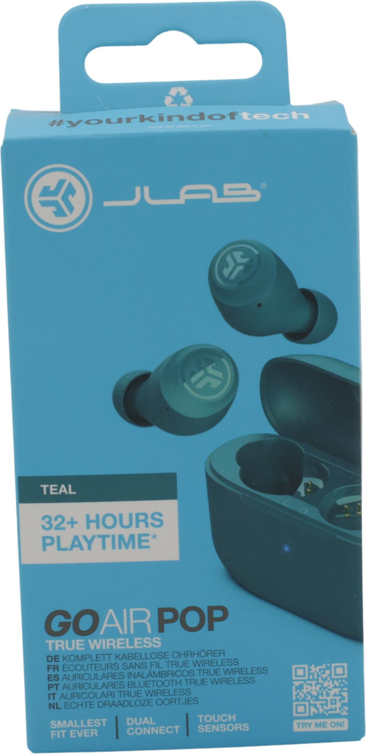 JLab Audio Go Air POP True Wireless Kopfhörer Teal