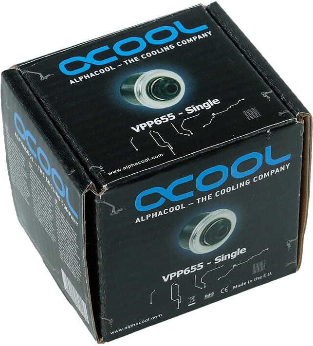 Alphacool VPP655 PWM Single Edition Kühlsystempumpe Schwarz