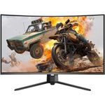 Koorui G3221SC Gaming-Monitor 80 cm (31.5"), schwarz, QHD, VA, Curved, HDMI, DP, FreeSync Premium, 170Hz Panel (G3221SC)