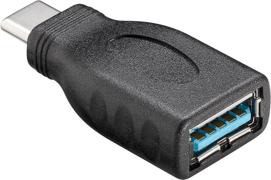 WENTRONIC 45395 USB-C USB-A Schwarz Kabelschnittstellen-/adapter (45395)