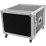 Roadinger Rack Profi 8HE 45cm mit Rollen (30109112)
