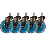LC-Power LC-CASTERS-7LB-SPEED Büro- & Computerstuhl-Teil Blau Kunststoff - Gummi Lenkrolle (LC-CASTERS-7LB-SPEED)